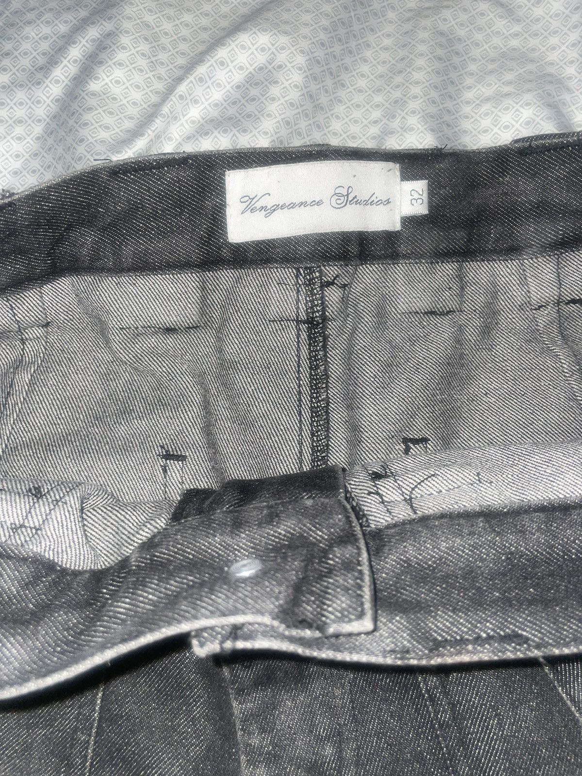 Designer Raver jeans v2 vengeance studios *1 out of 150* Size US 32 / EU 48 - 5 Thumbnail