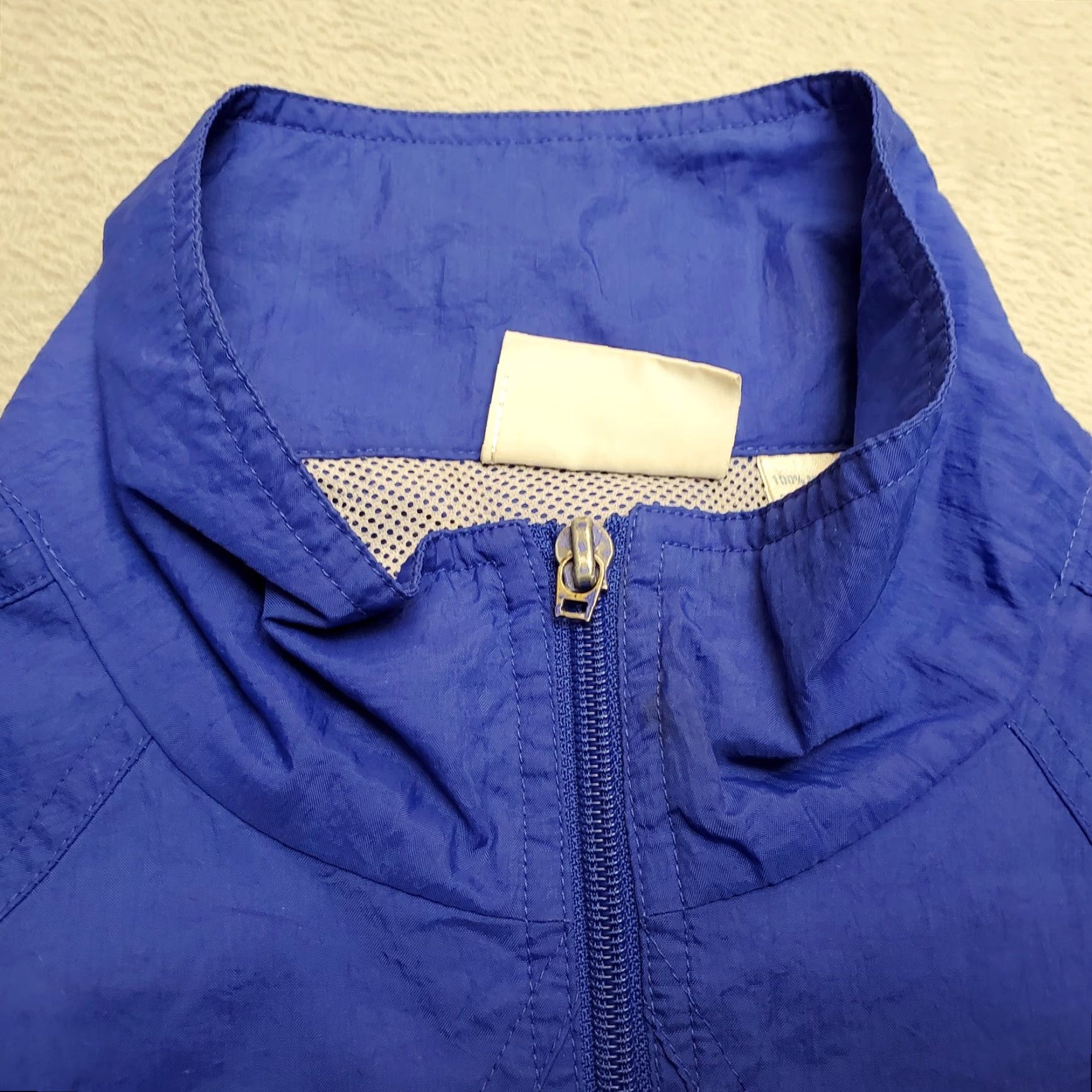 Reebok VINTAGE Reebok Jacket Men M Blue Full Zip Track Windbreaker Running Size US M / EU 48-50 / 2 - 3 Thumbnail