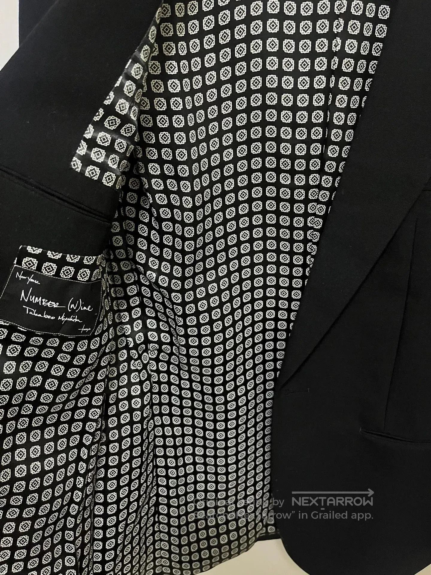 Comme des Garcons Homme Plus Number (N)ine Black Suit Jacket. Size US M / EU 48-50 / 2 - 5 Thumbnail