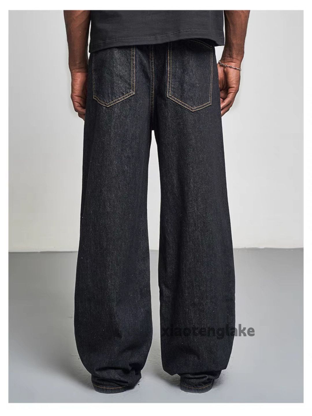 Designer × Jean × Vintage utility skate hiphop loose baggy bootcut pants Size US 30 / EU 46 - 4 Thumbnail