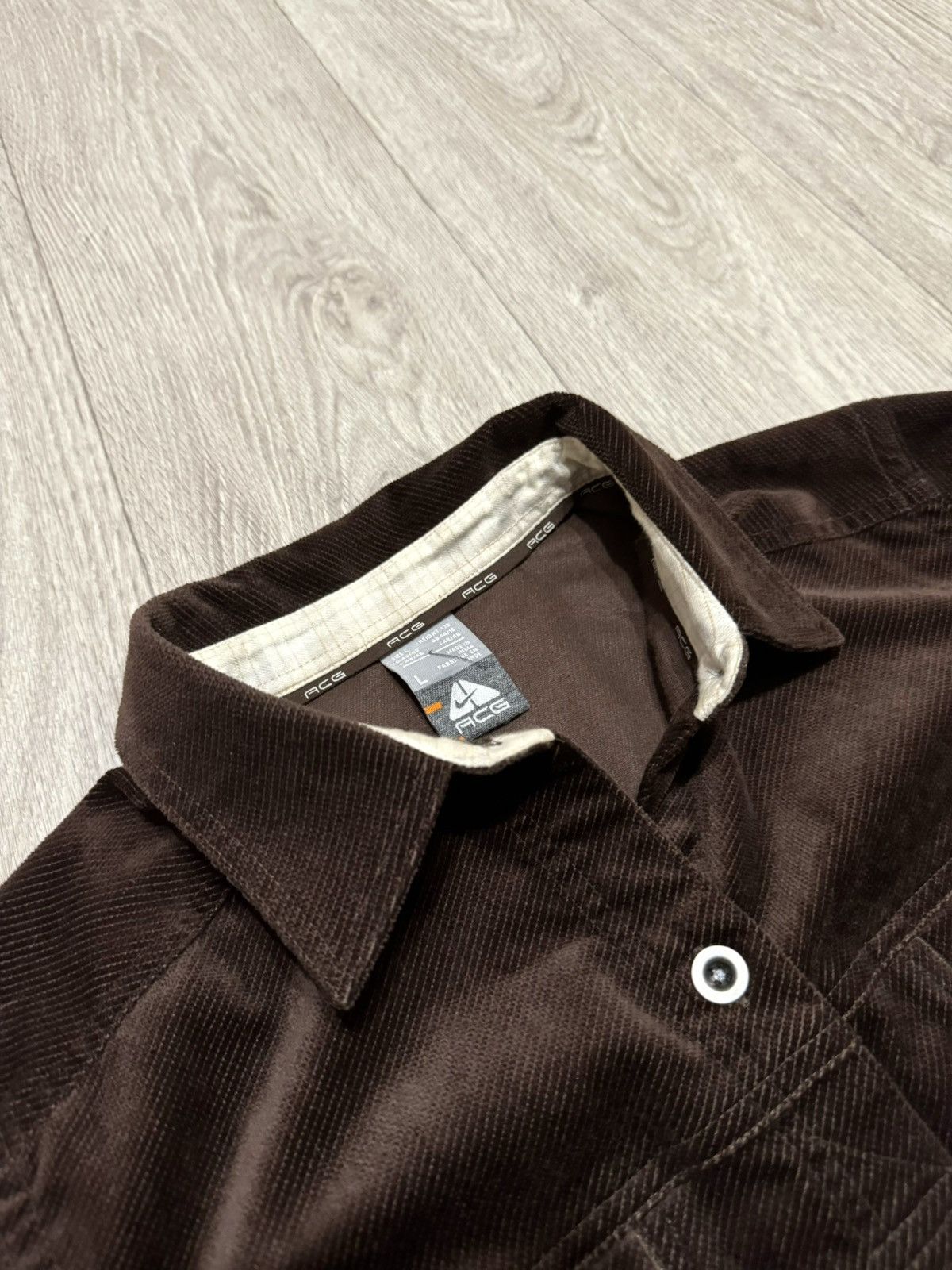 Nike ACG 🔷Vintage Nike ACG Velour Shirt🔷 Size L / US 10 / IT 46 - 5 Thumbnail