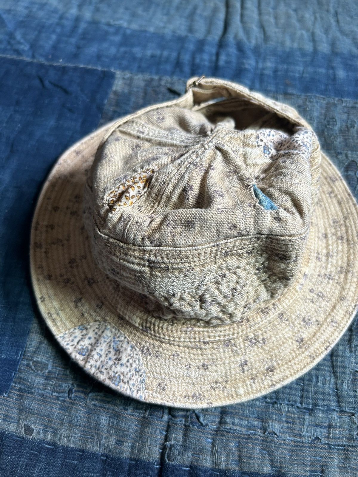 Kapital × Kapital Kountry kapital patchwork old man and the sea hat Size ONE SIZE - 1 Thumbnail
