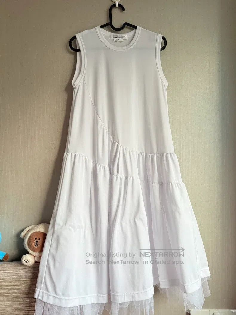 Comme des Garcons Comme des Garcons White fluffy tulle dress Size XS / US 0-2 / IT 36-38 - 1 Thumbnail