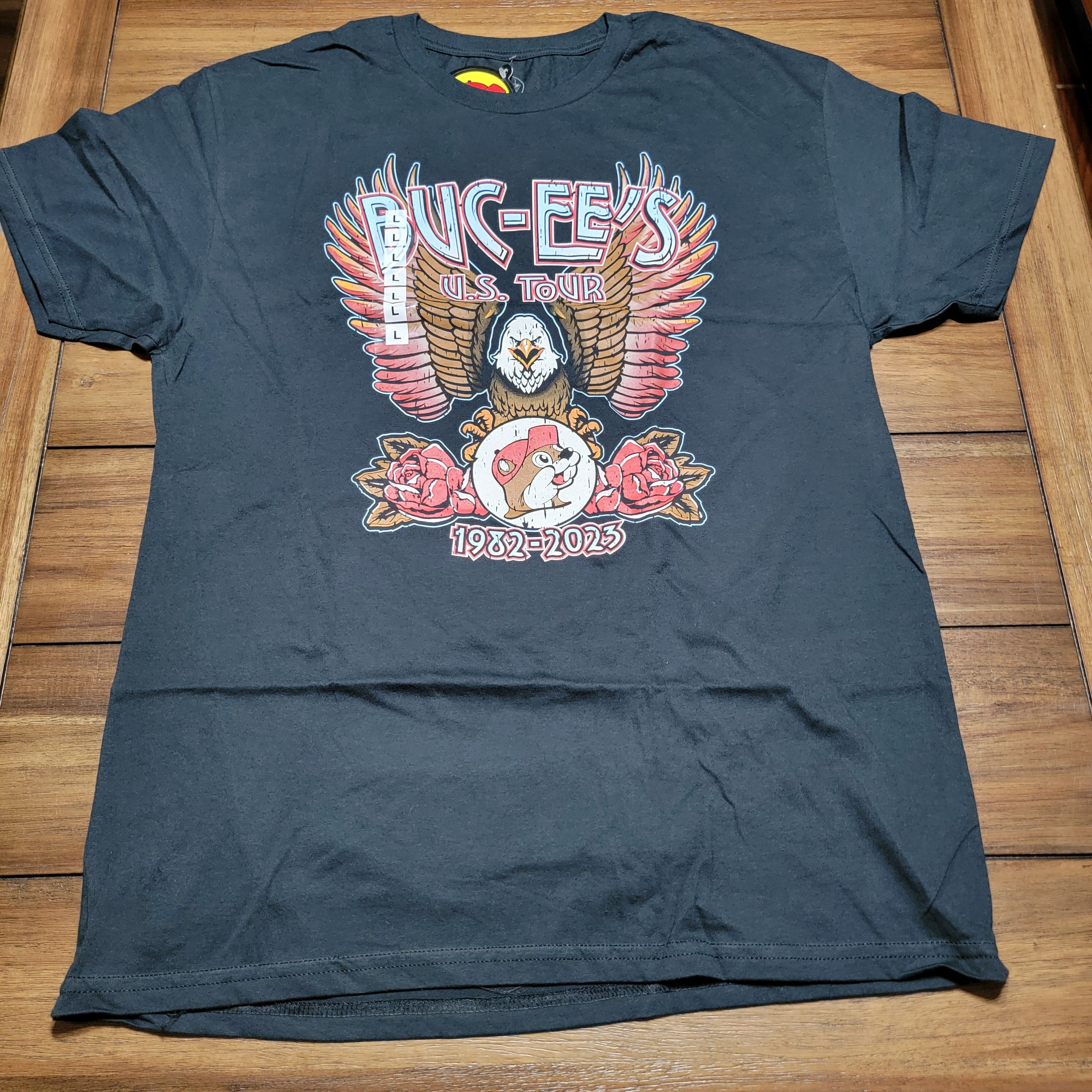 Other Buc-ee's SS Unisex Tee U.S. Tour 1982-2023 - Size Large NWT Size US L / EU 52-54 / 3 - 1 Thumbnail