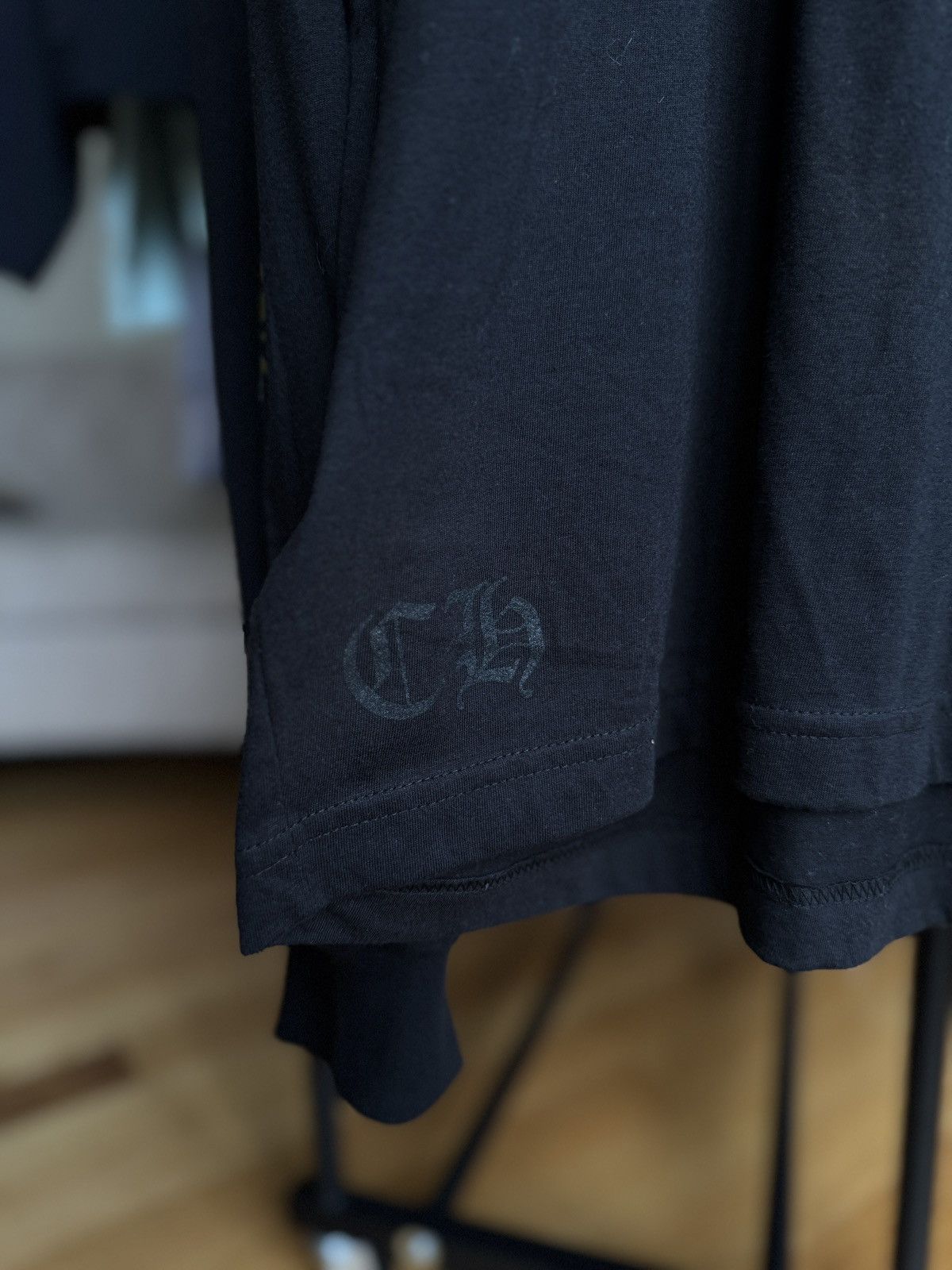 Chrome Hearts Chrome Hearts Olive Neck Logo Longsleeve Size US L / EU 52-54 / 3 - 8 Thumbnail
