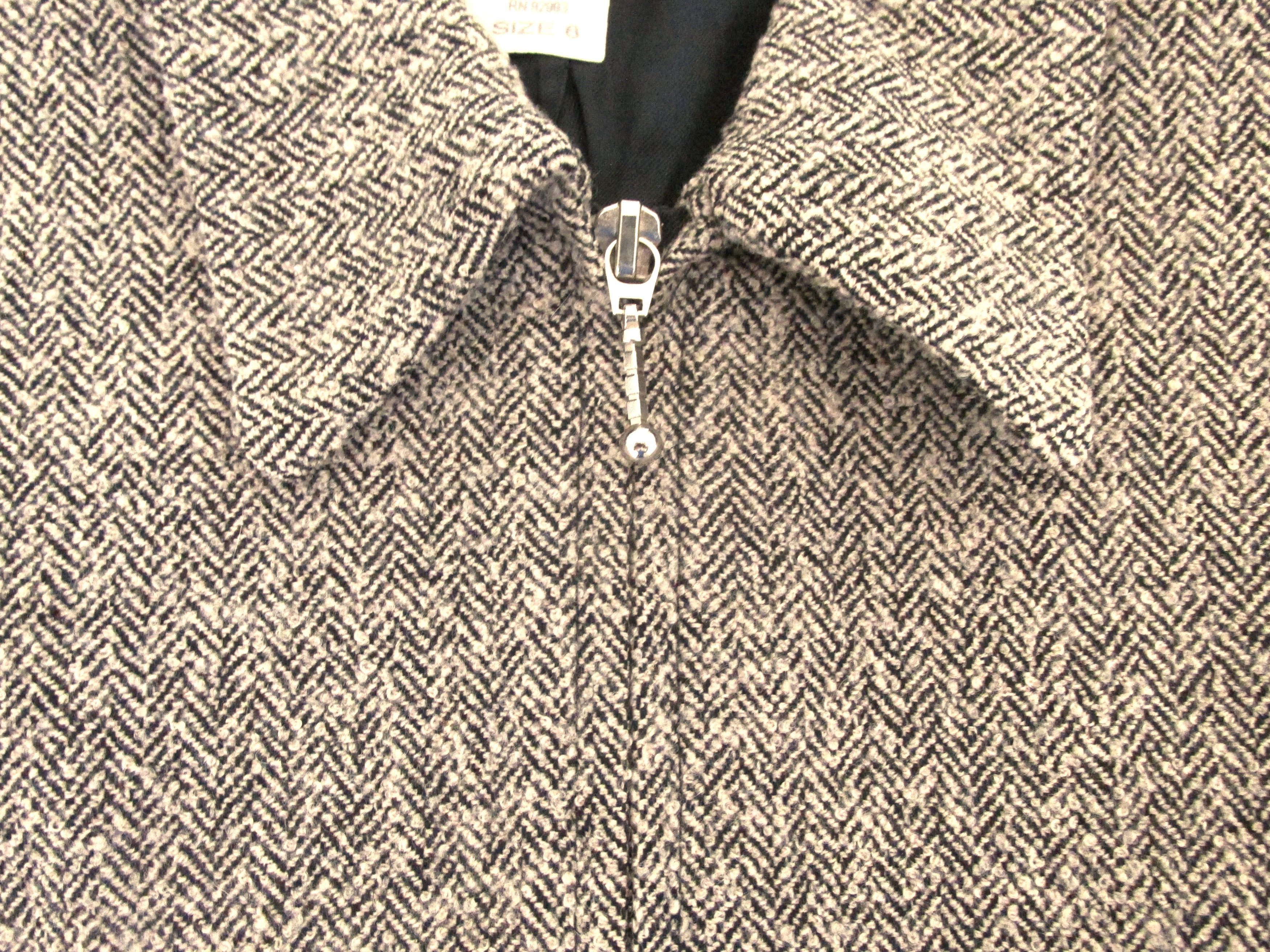 Other J. London Women's Wool Zipper Jacket/Blazer Size 6 Size M / US 6-8 / IT 42-44 - 3 Thumbnail