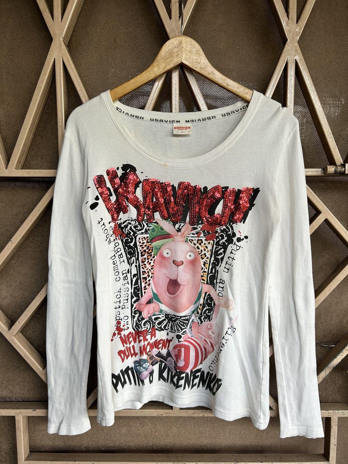 14th Addiction × Isamu Katayama Backlash × Yasuyuki Ishii 💸BINDINGOFFER💸usavich putin & kirenenko archived longsleeve Size US M / EU 48-50 / 2 - 1 Thumbnail