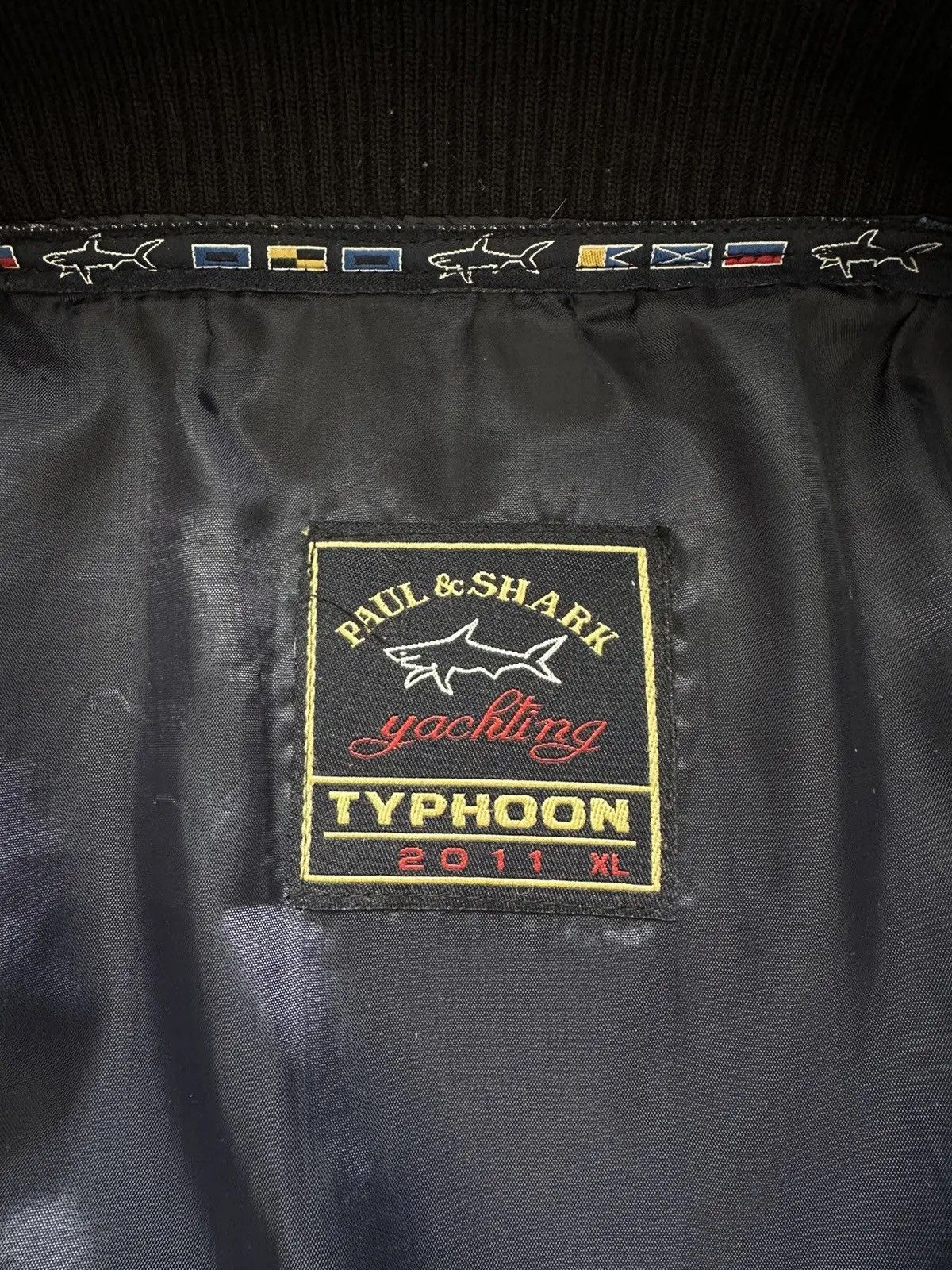 Paul & Shark Vintage Y2k Paul & Shark Typhoon 20000 Bomber Jacket Size US XL / EU 56 / 4 - 8 Thumbnail