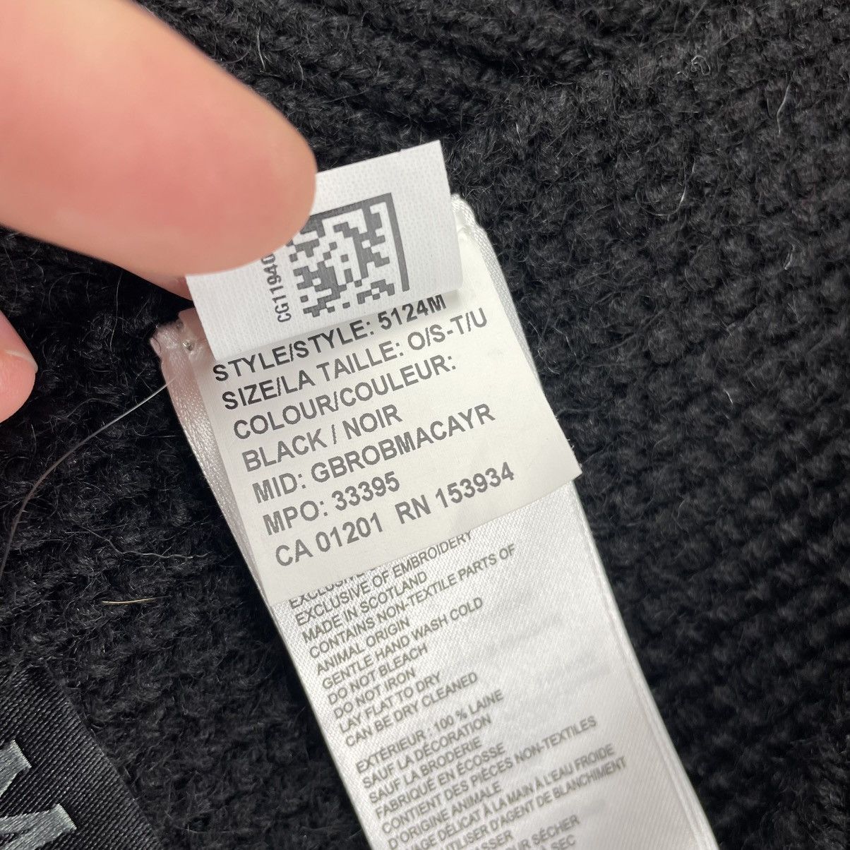 Canada Goose Canada Goose Mackie Of Scotland Black Wool Scarf 6ft195USD Size ONE SIZE - 4 Thumbnail