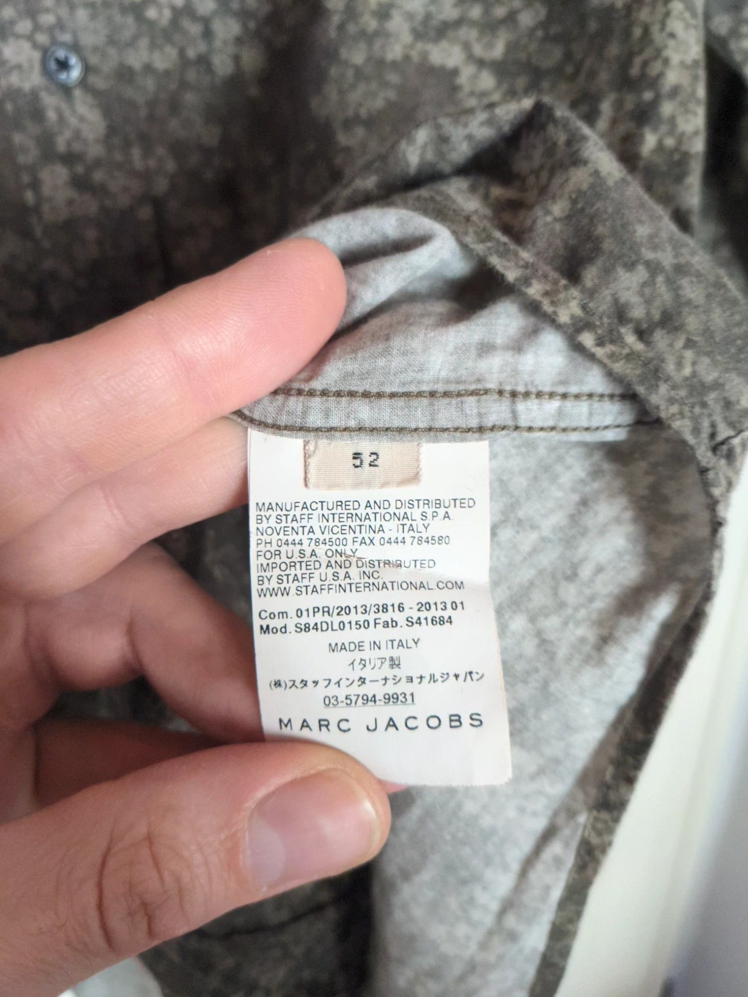 Marc Jacobs SS 2013 Floreal Shirt Size US L / EU 52-54 / 3 - 6 Thumbnail