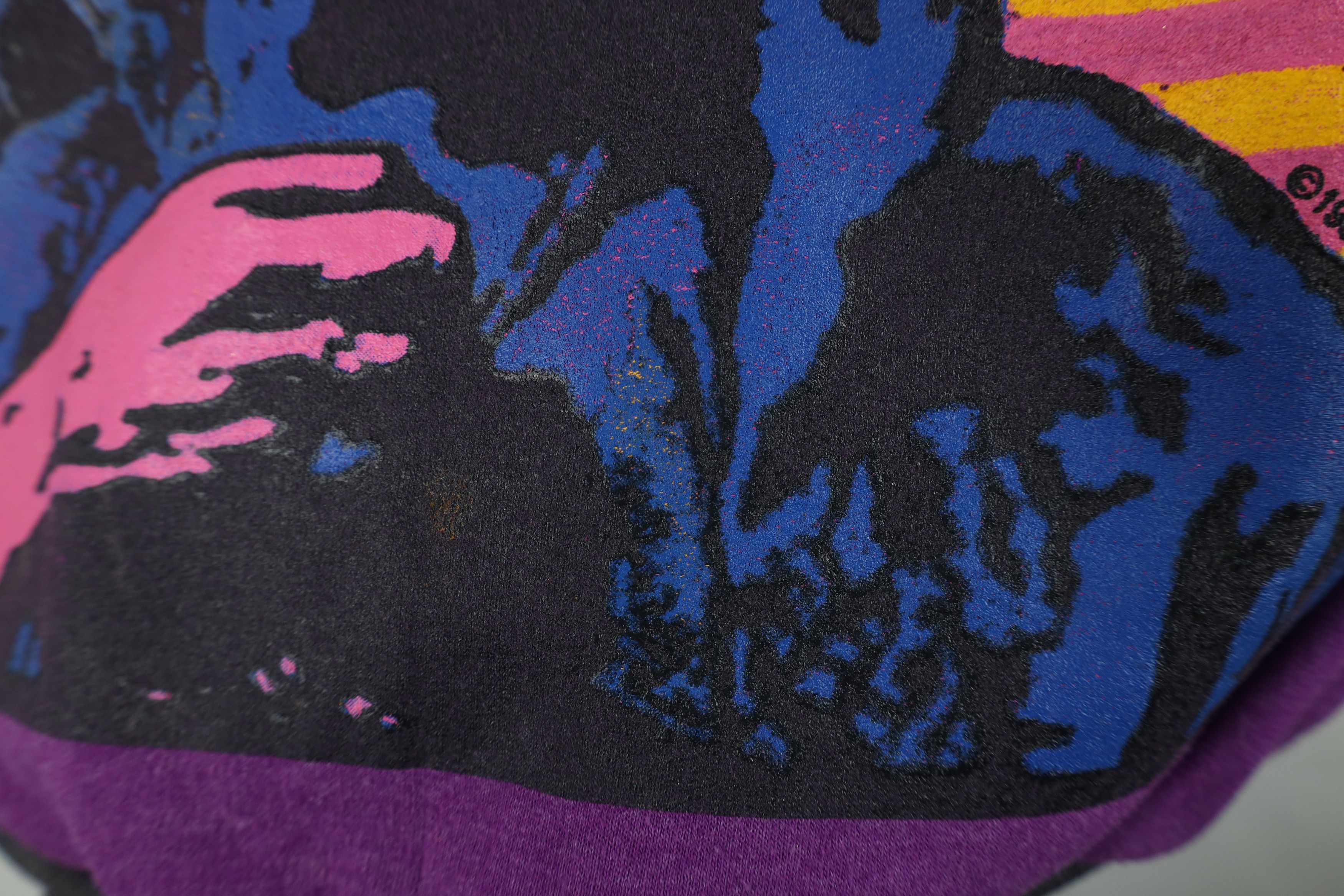Vintage Vintage 80s Jimi Hendrix Experience Band Ringer Sweatshirt Size XXL / US 16-18 / IT 52-54 - 5 Thumbnail