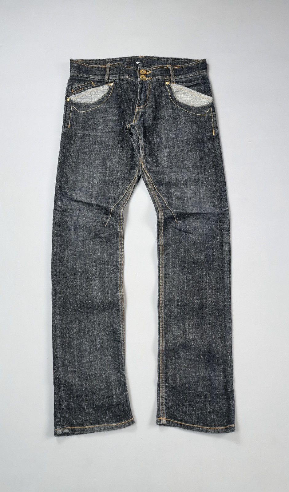 If Six Was Nine × Japanese Brand Icom Jeans (LG76) Size US 33 - 1 Thumbnail