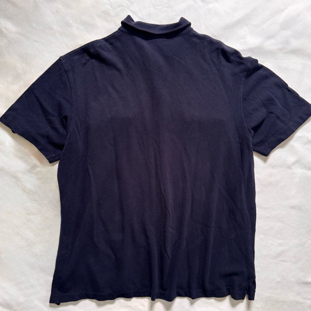 Polo Ralph Lauren Ralph Lauren Polo Vintage Navy Button Down Knit Shirt Size US XL / EU 56 / 4 - 3 Thumbnail