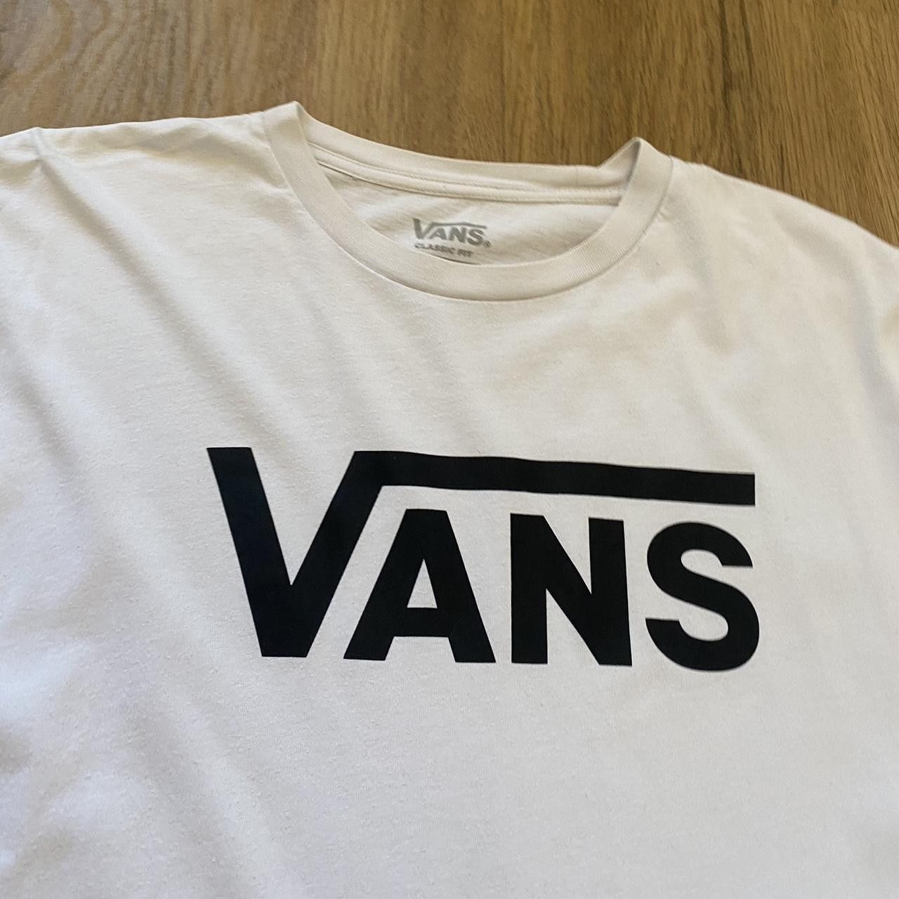 Vans Vans white and black logo t-shirt Big Print Size US L / EU 52-54 / 3 - 3 Thumbnail