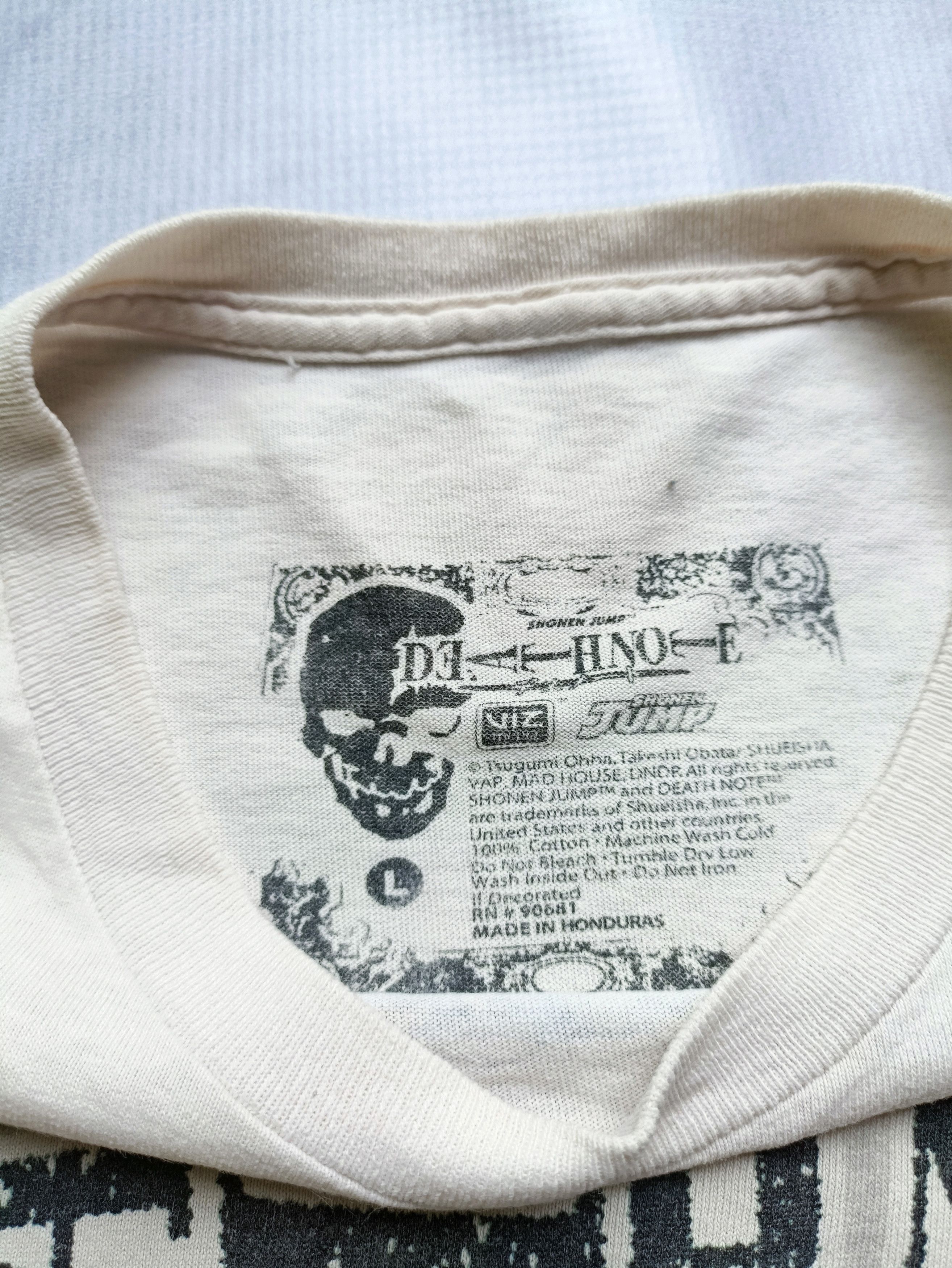 Anime DEATH NOTE Y2K " L" Size US L / EU 52-54 / 3 - 5 Thumbnail