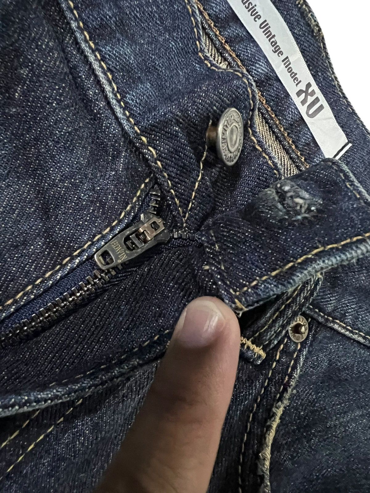 If Six Was Nine Edwin Exclusive Vintage Flare Claw Bootcut Jean Size US 33 - 9 Thumbnail