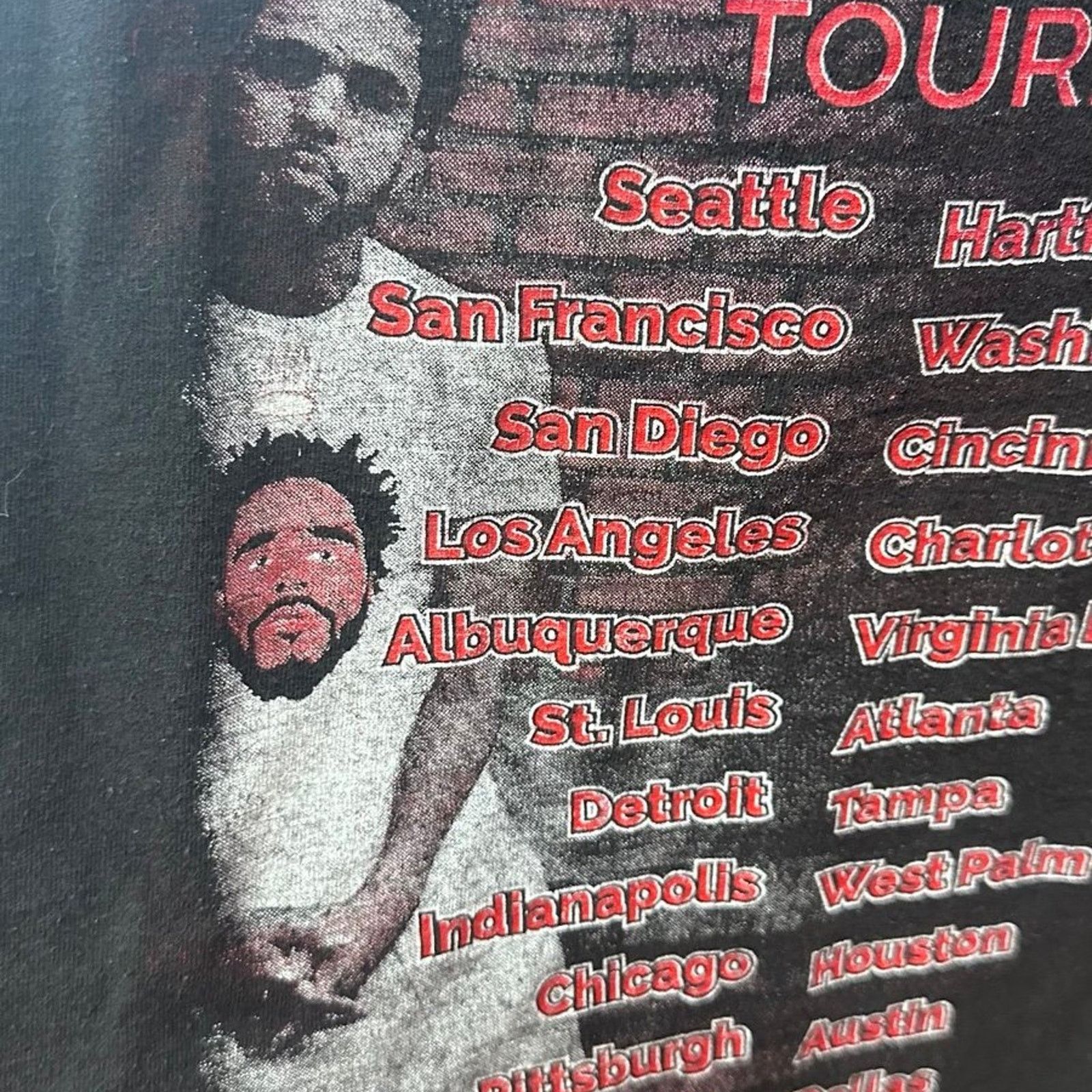 Hanes J cole Forrest Hills drive tour shirt Size US M / EU 48-50 / 2 - 4 Thumbnail