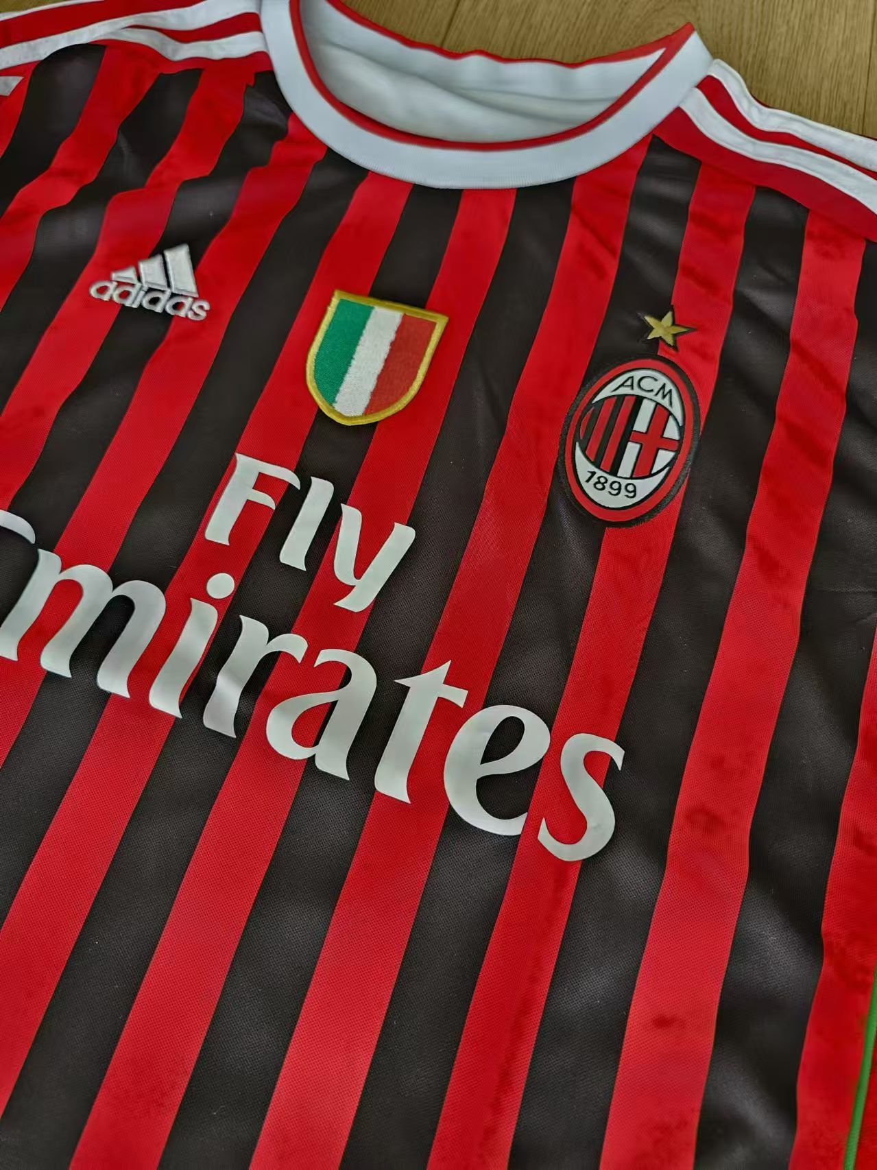 Other 2011 2012 AC Milan #11 Ibrahimović Jersey Size US L / EU 52-54 / 3 - 4 Thumbnail