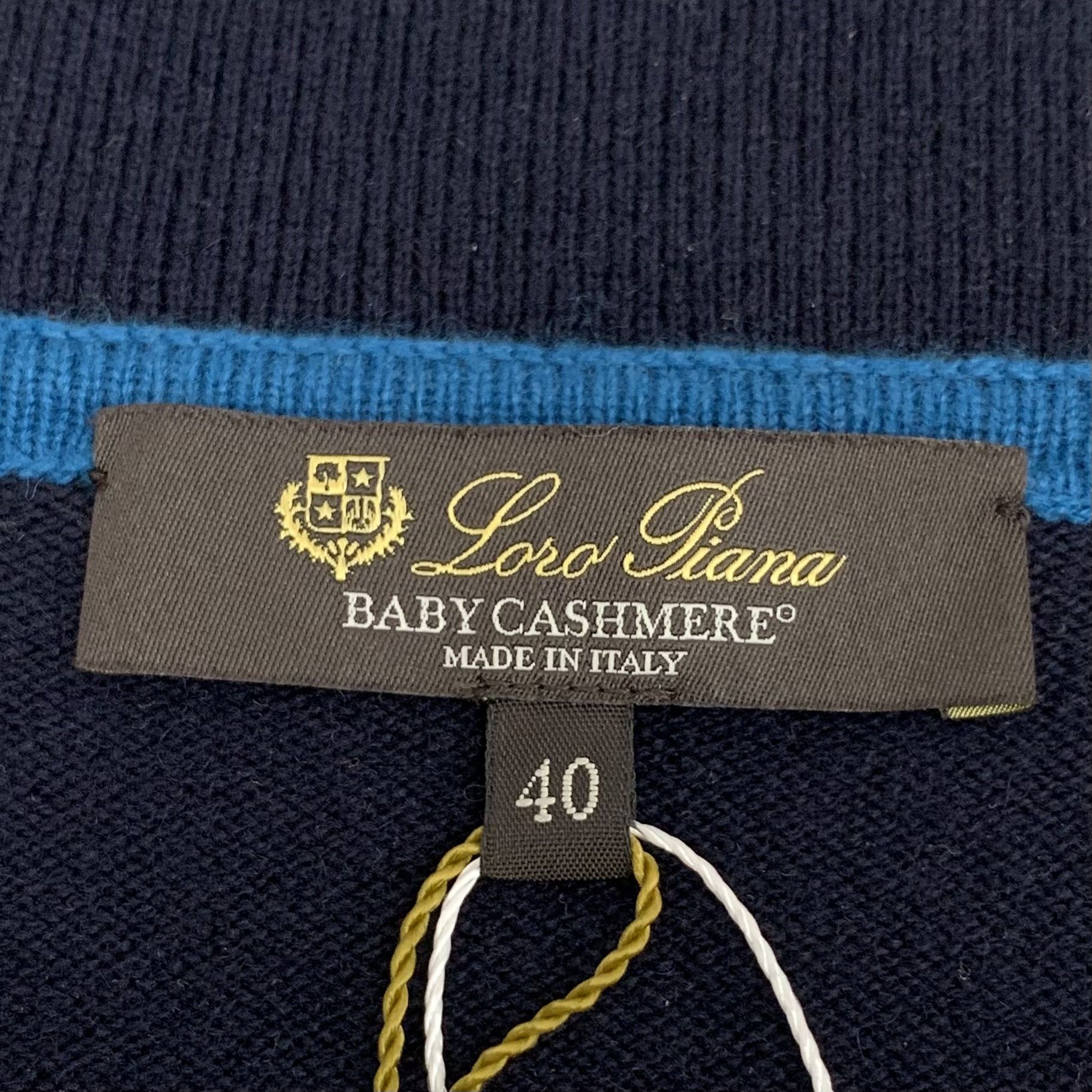Loro Piana Loro Piana Bady Cashmere Hoodie Jacket Navy (40) Size S / US 4 / IT 40 - 5 Thumbnail