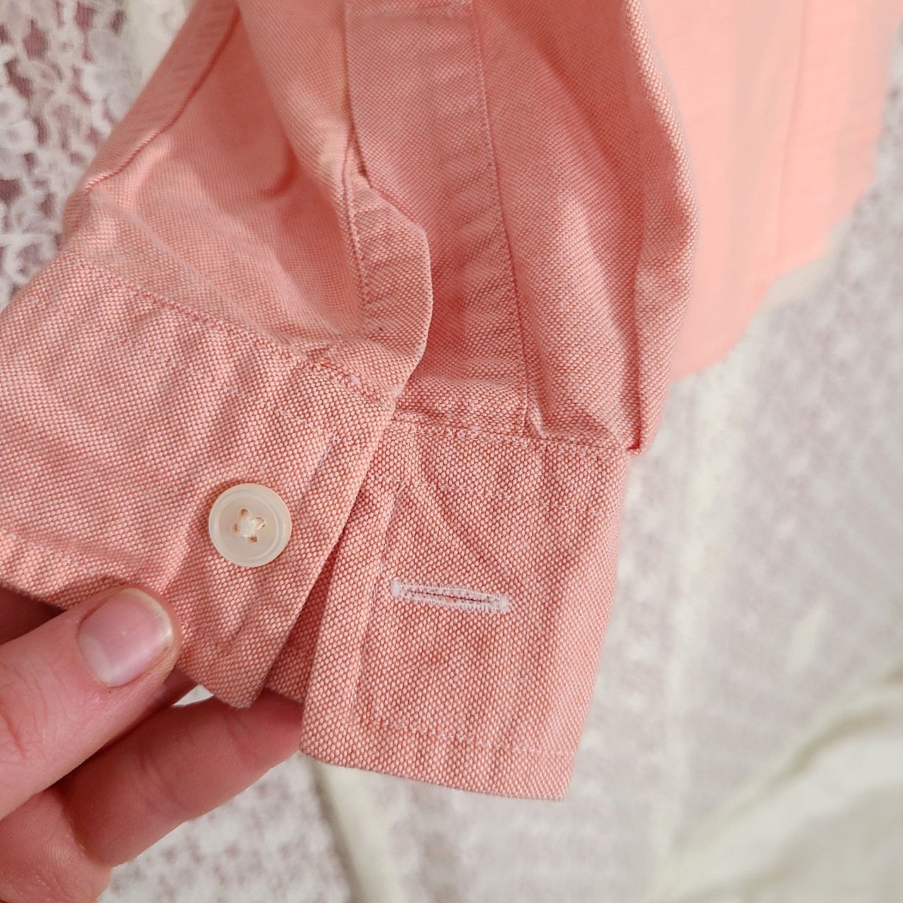 L.L. Bean L. L. bean pastel pink button down shirt size medium Size M / US 6-8 / IT 42-44 - 8 Thumbnail