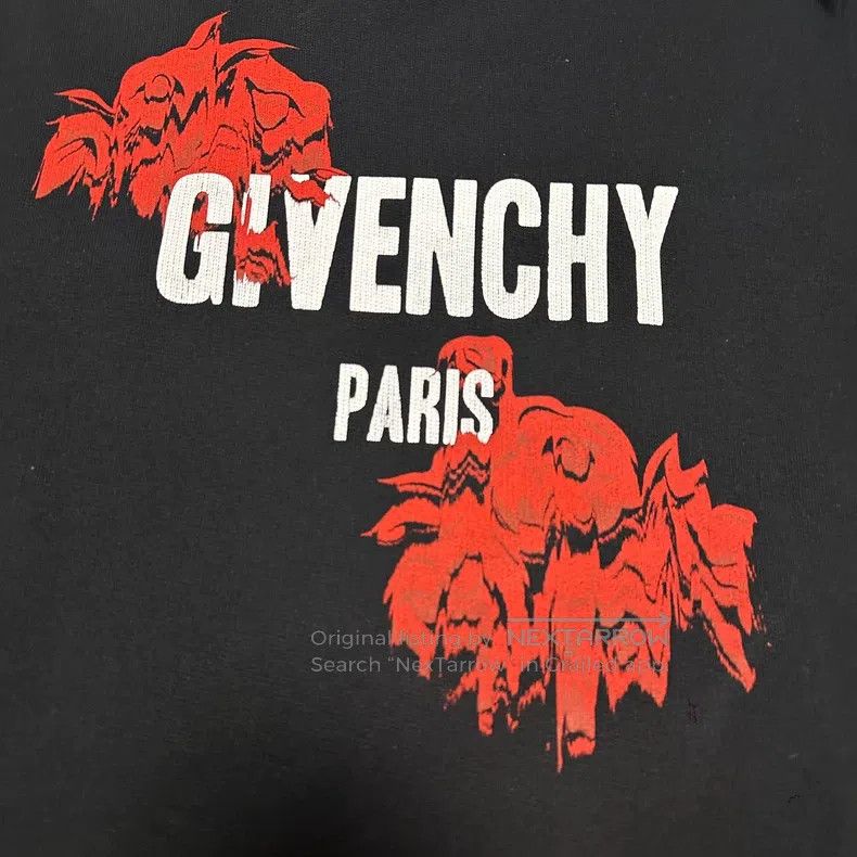 Givenchy Givenchy Rose Classic Printed Logo Sweatshirt Size US S / EU 44-46 / 1 - 2 Thumbnail