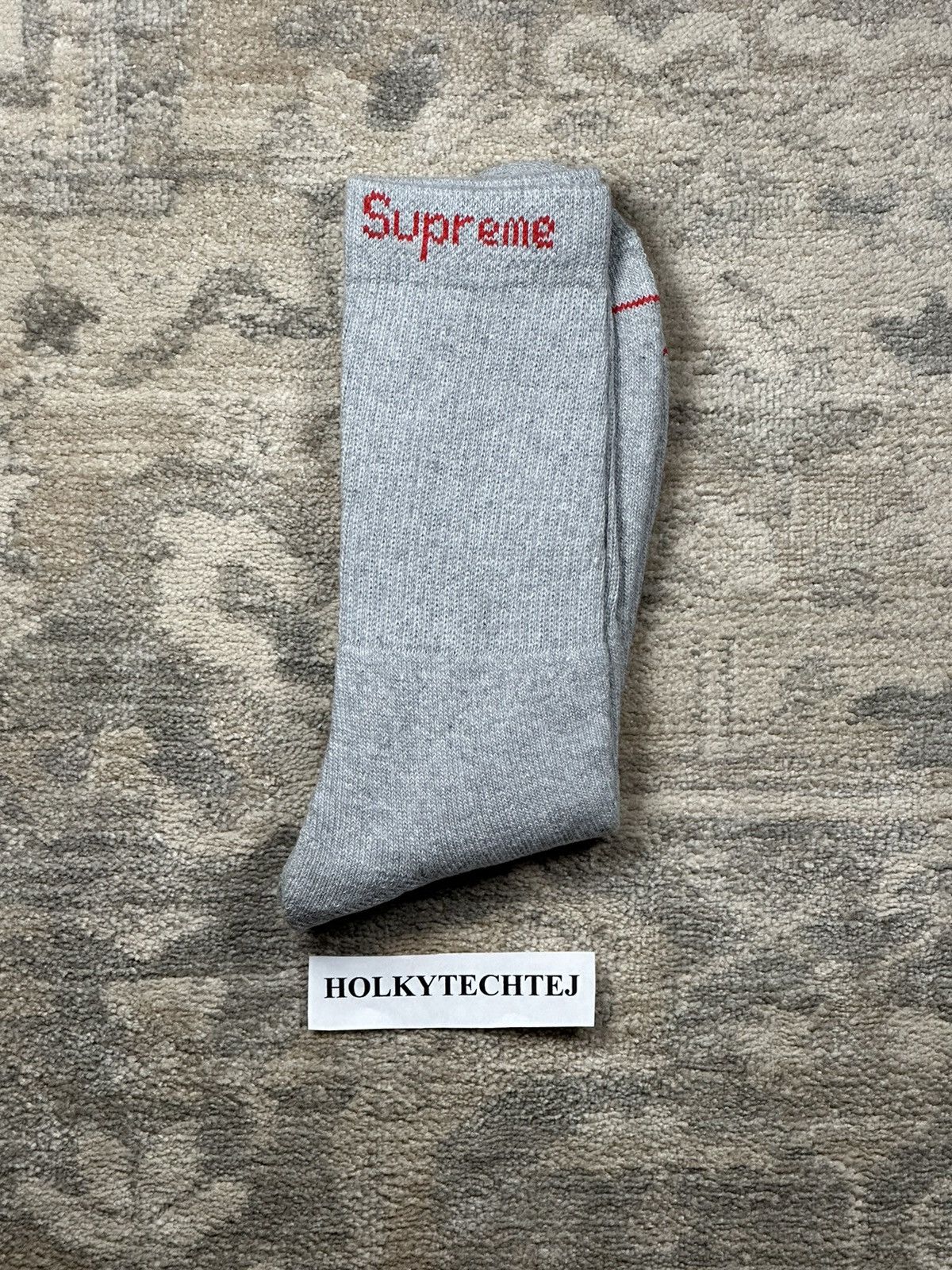 Supreme Supreme Hanes Socks - 1 Pair - Grey Size ONE SIZE - 1 Preview