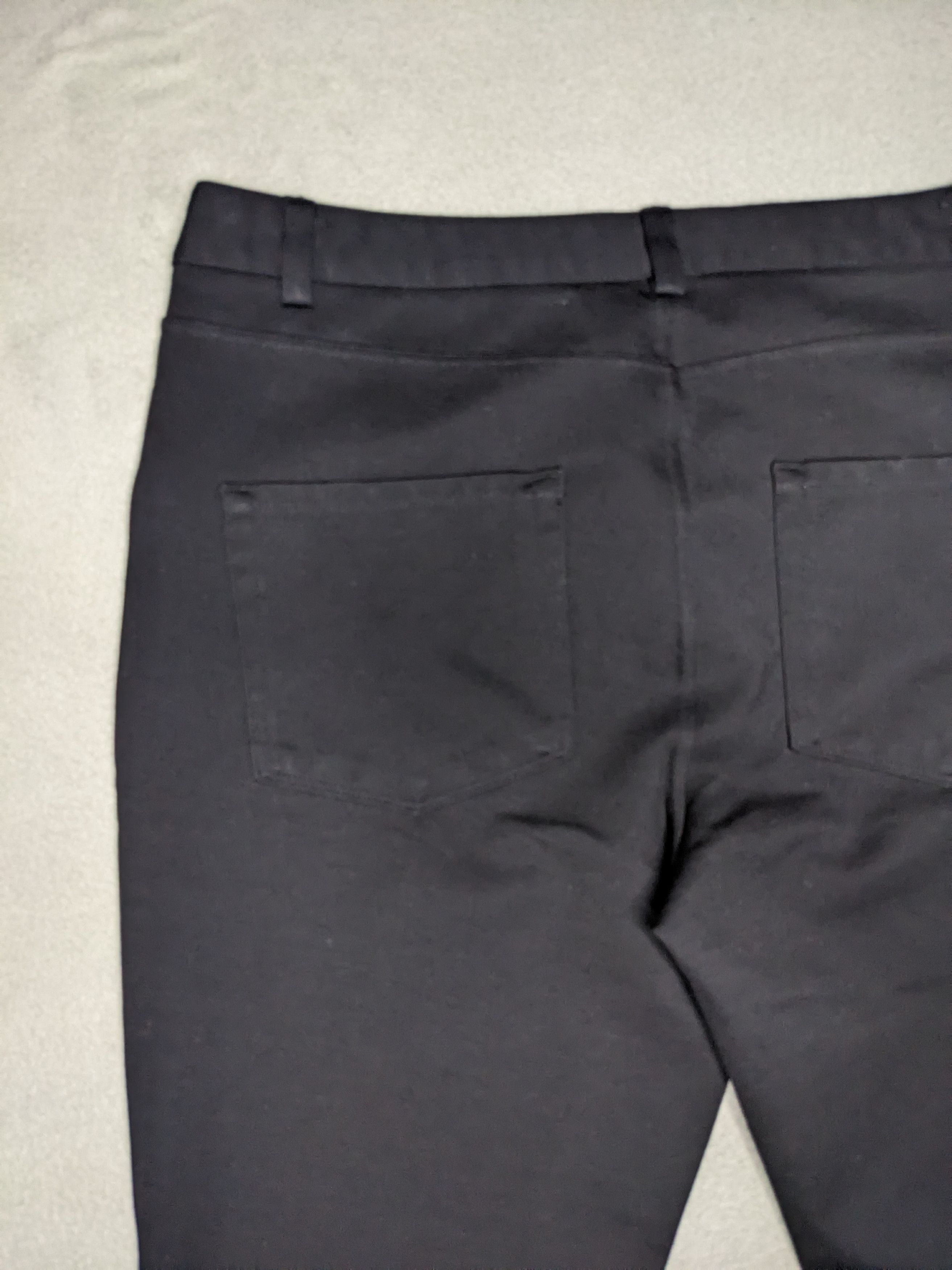 Karl Lagerfeld Karl Lagerfeld Pants Size 16 Straight Stretch Knit Trousers Size 38" / US 16 / IT 52 - 8 Thumbnail