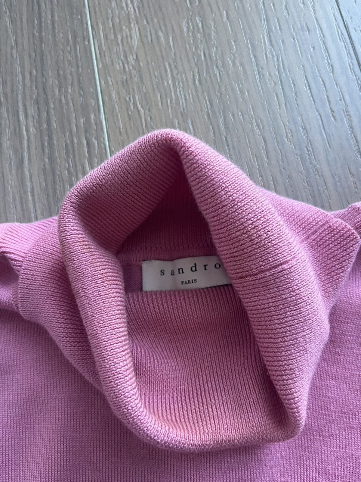 Sandro Sandro turtle neck 100% lana wool Size US S / EU 44-46 / 1 - 2 Thumbnail