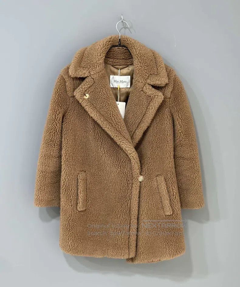 Max Mara Max Mara Mid-length Teddy Coat Size XXS / US 00 / IT 34 - 1 Thumbnail