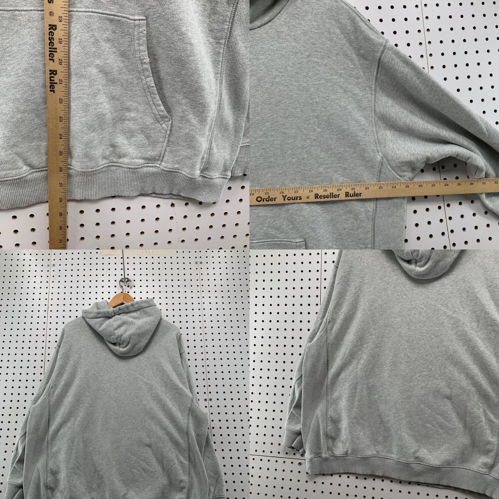 Vintage Aerie Hoodie Sweatshirt Womens Large Oversized Boho Fleece Pullover Size L / US 10 / IT 46 - 9 Thumbnail