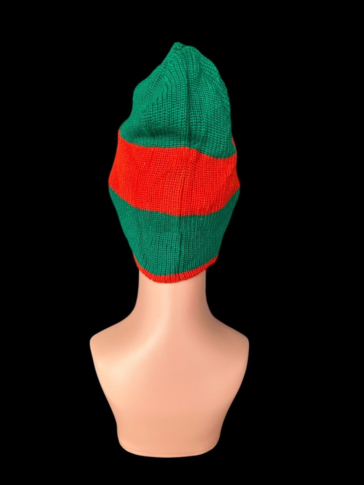 Japanese Brand × Kapital × Vintage Stripe Vintage Japanese Style knitt Beanie Hats Size ONE SIZE - 3 Thumbnail