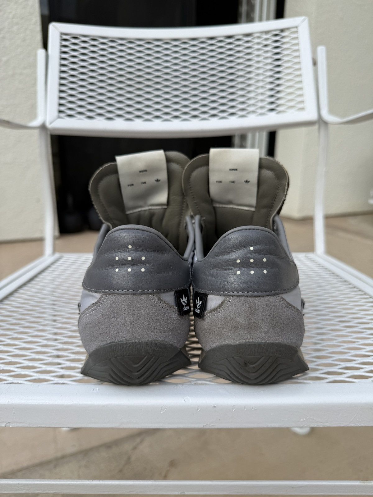 Adidas × Song For The Mute Song for the Mute × adidas Muted Grey Suede & Nylon Sneakers Size US 10 / EU 43 - 5 Thumbnail