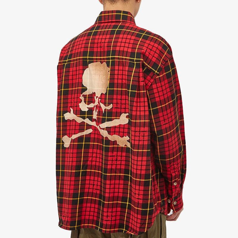 Mastermind Japan Oversized Plaid Shirt Size US XL / EU 56 / 4 - 12 Thumbnail