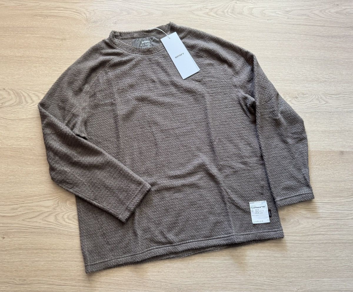 Satisfy Satisfy Running FuzzFleece AD Falcon Long Sleeve Size US L / EU 52-54 / 3 - 1 Thumbnail