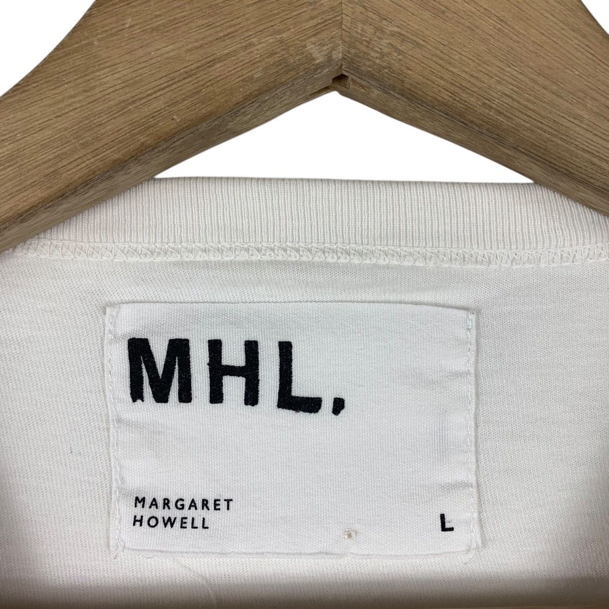 Designer × Margaret Howell MARGARET HOWELL small spellout pocket tee Size US L / EU 52-54 / 3 - 4 Thumbnail