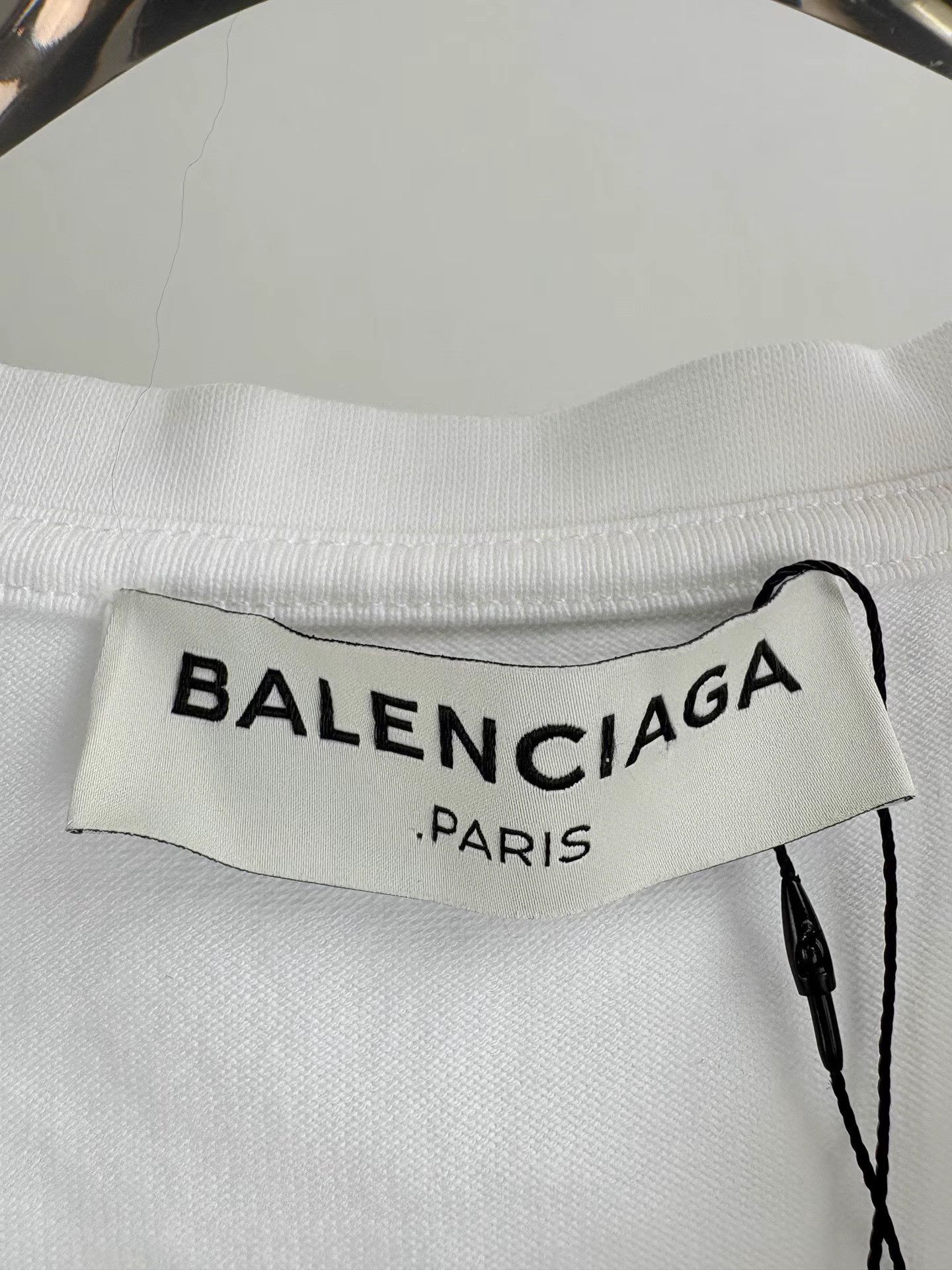 Balenciaga BALENCIAGA White Short Sleeve Size US L / EU 52-54 / 3 - 4 Thumbnail