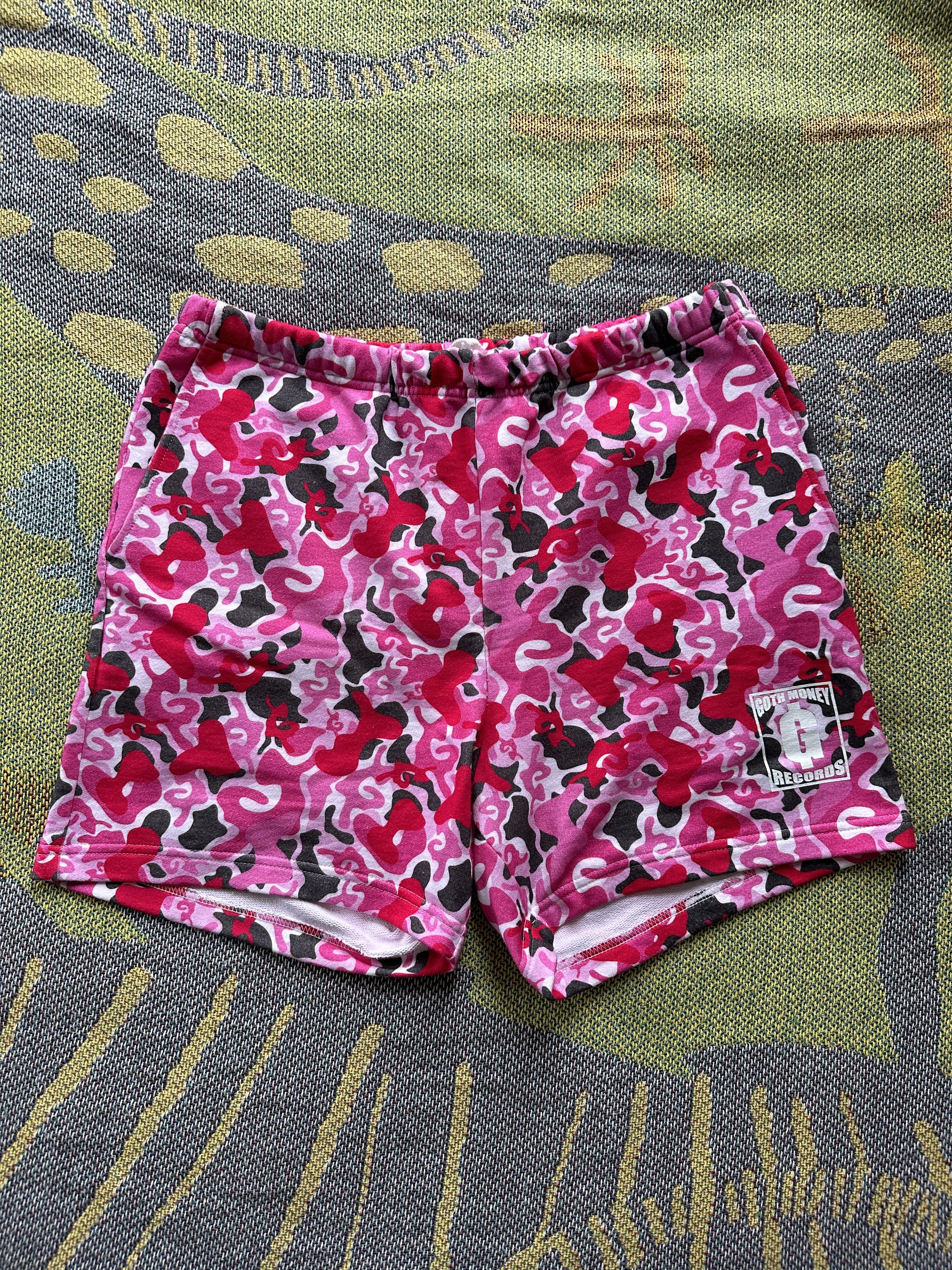 Goth Money Pink Goth Money Camo Shorts Size US 34 / EU 50 - 1 Thumbnail