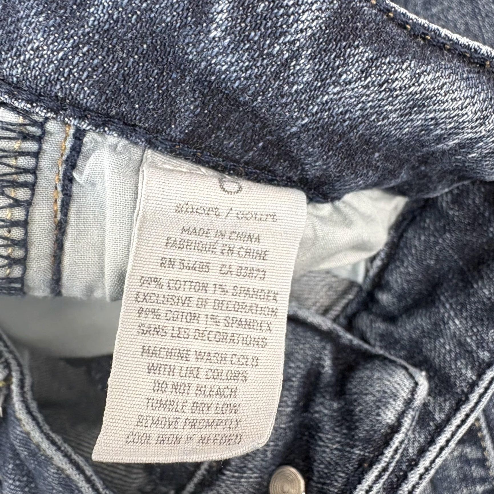 American Eagle Outfitters American Eagle Outfitters Jeans Womens 6 Low Rise Skinny Stretch 31x27 Denim Size 28" / US 6 / IT 42 - 7 Thumbnail