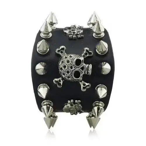 Japanese Brand Spikes Rivet Skeleton Bracelets Bangles Size ONE SIZE - 2 Thumbnail
