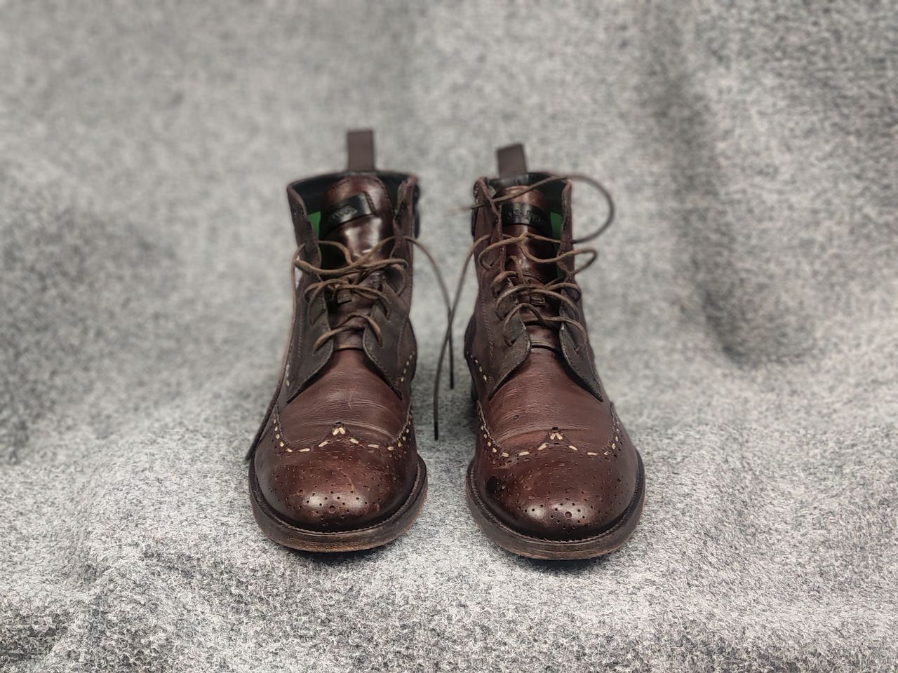La Martina La Martina Polo brogue shoes Oxford Vintage combat Boots Size US 9 / EU 42 - 3 Thumbnail