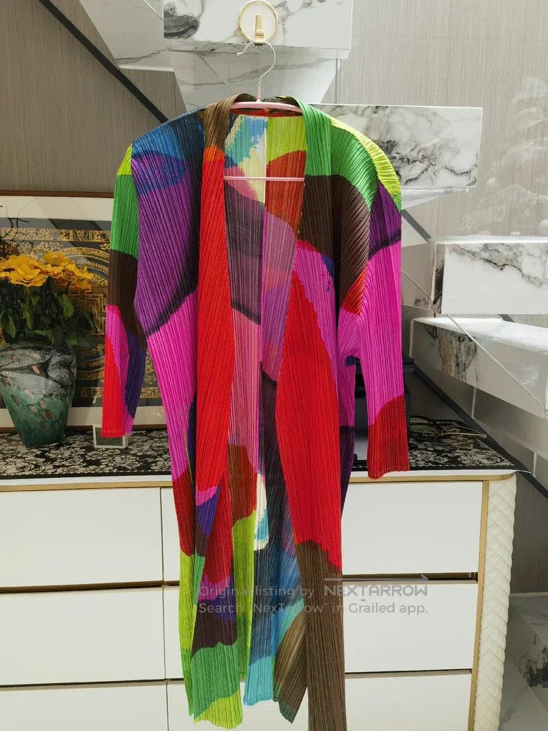 Issey Miyake Issey Miyake Color-Block Jacket Size M / US 6-8 / IT 42-44 - 1 Thumbnail