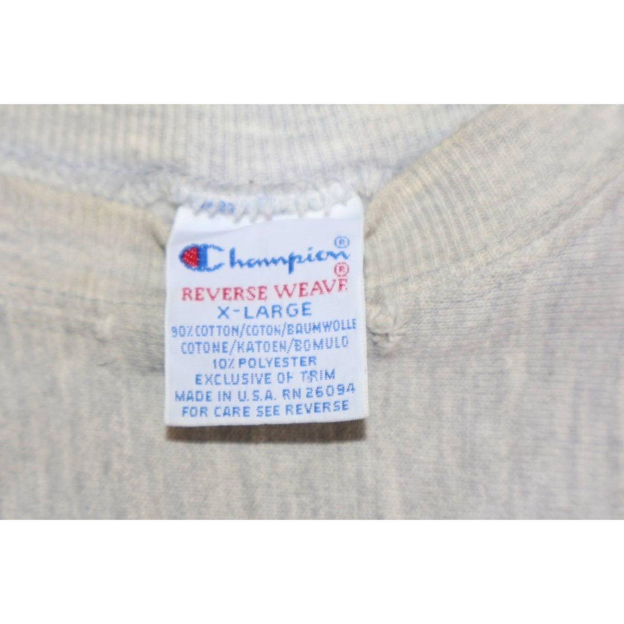 Champion Vintage Champion Reverse Weave Blank Sweatshirt Crewneck XL Size US XL / EU 56 / 4 - 3 Thumbnail