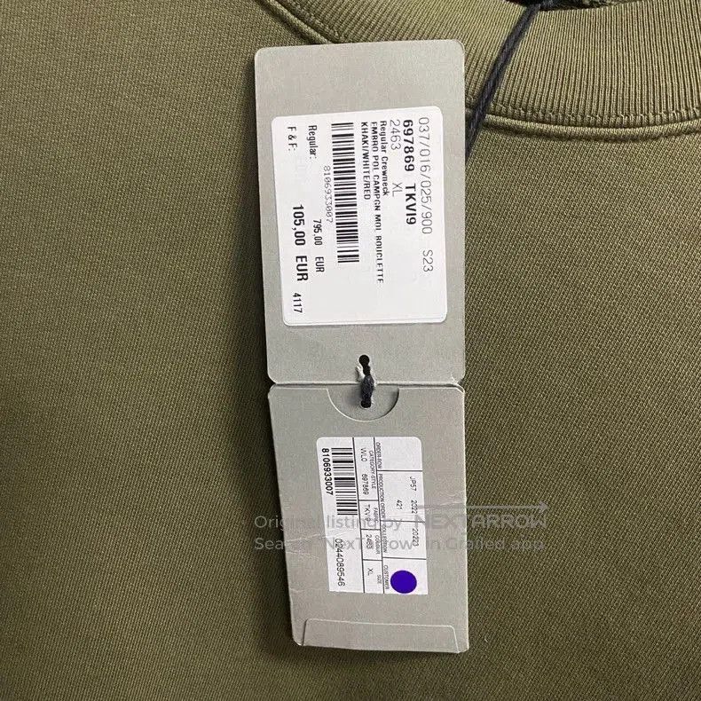 Balenciaga Balenciaga Green Coke Logo Embroidered Sweatshirt. Size US M / EU 48-50 / 2 - 5 Thumbnail