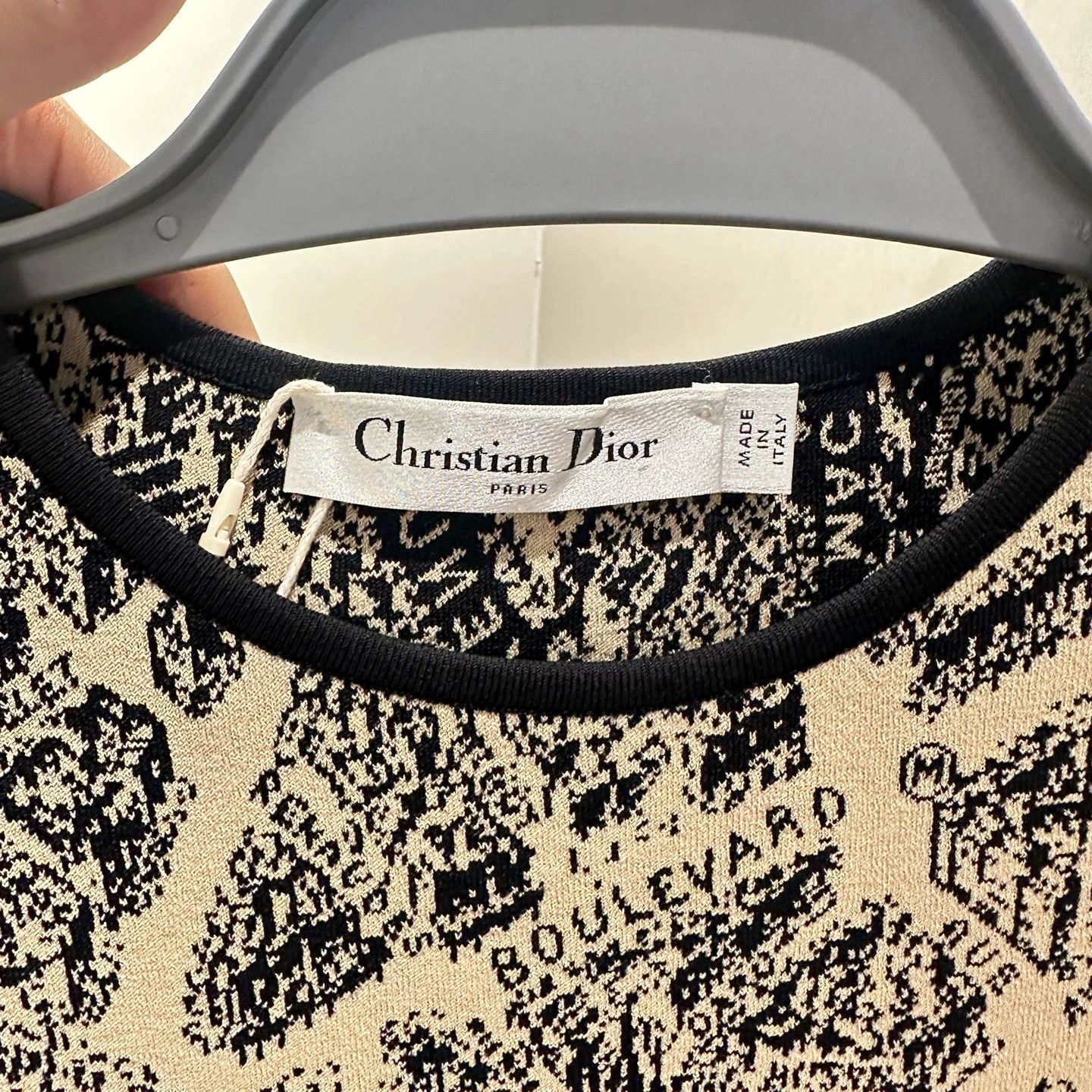 Christian Dior Monsieur Christian Dior may293 Paris Map Dress 40 Size M / US 6-8 / IT 42-44 - 3 Thumbnail