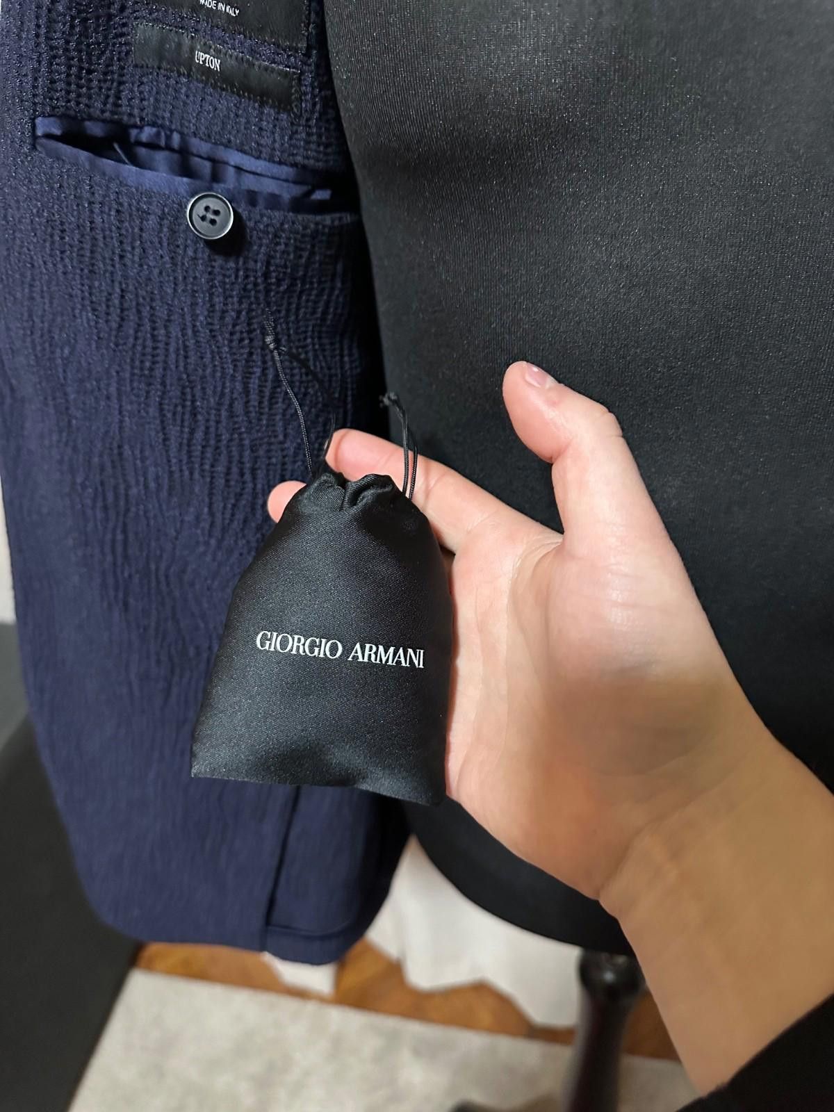 Giorgio Armani GIORGIO ARMANI UPTON LINE SINGLE-BREASTED JACKETSZ 54R Size 54R - 8 Thumbnail