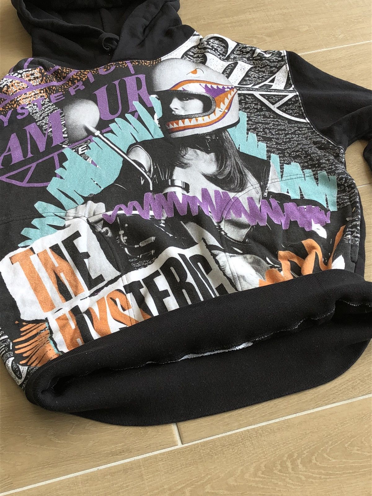 Hysteric Glamour Hysteric Glamour Aop His Girl Biker Hoodie Size US M / EU 48-50 / 2 - 9 Thumbnail
