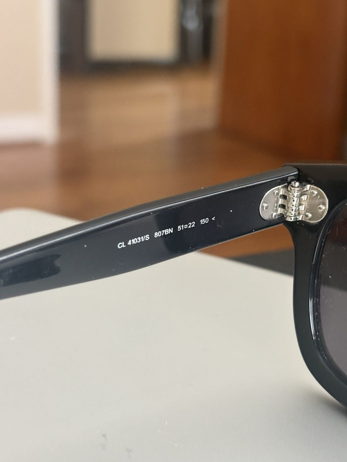 Celine Wayfarer Sunglasses CL 41031/S Phoebe Philo Size ONE SIZE - 5 Thumbnail