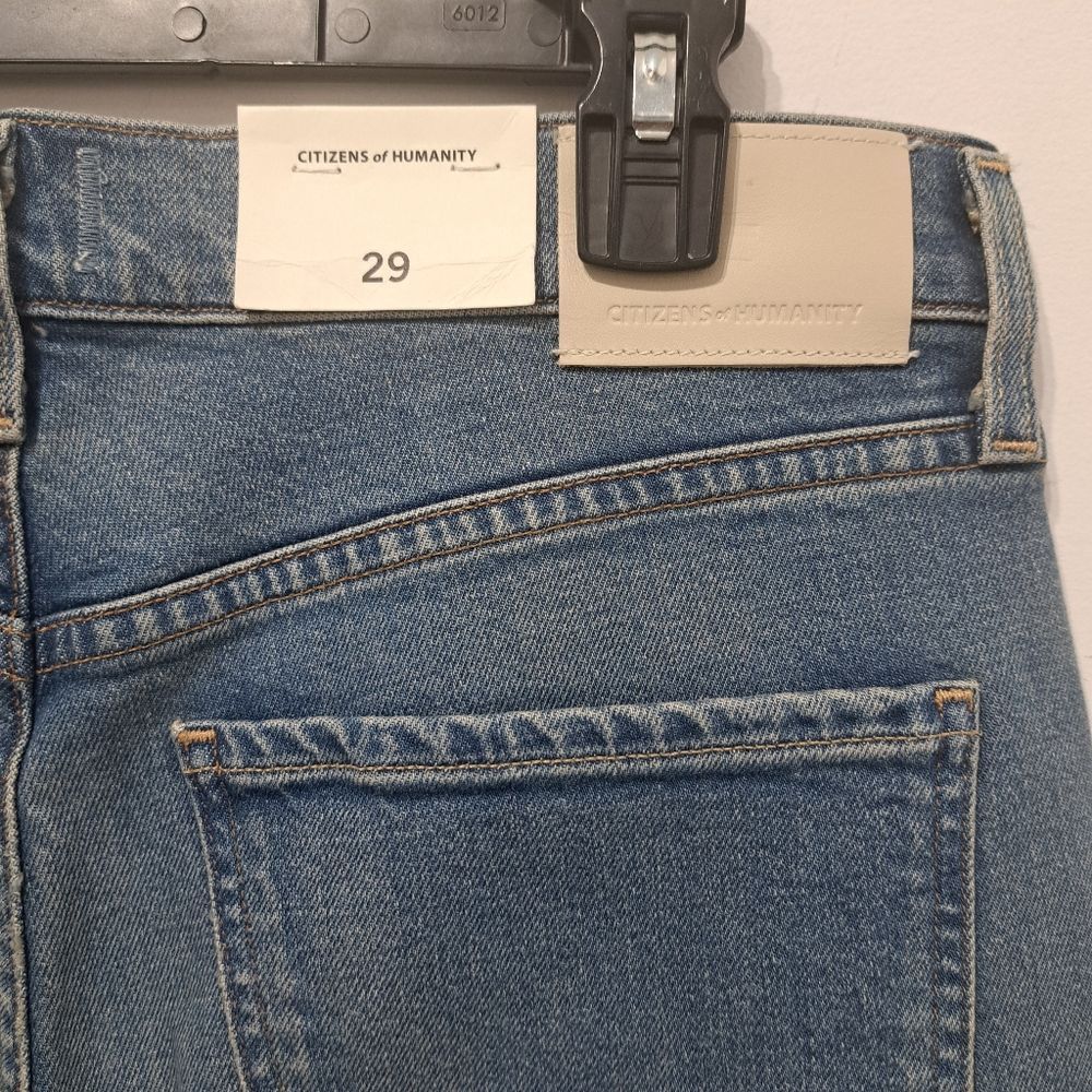 Citizens Of Humanity Citizen Of Humanity Loli Mid Rise Baggy Wide-Leg Boho Jeans Size 29" - 11 Thumbnail
