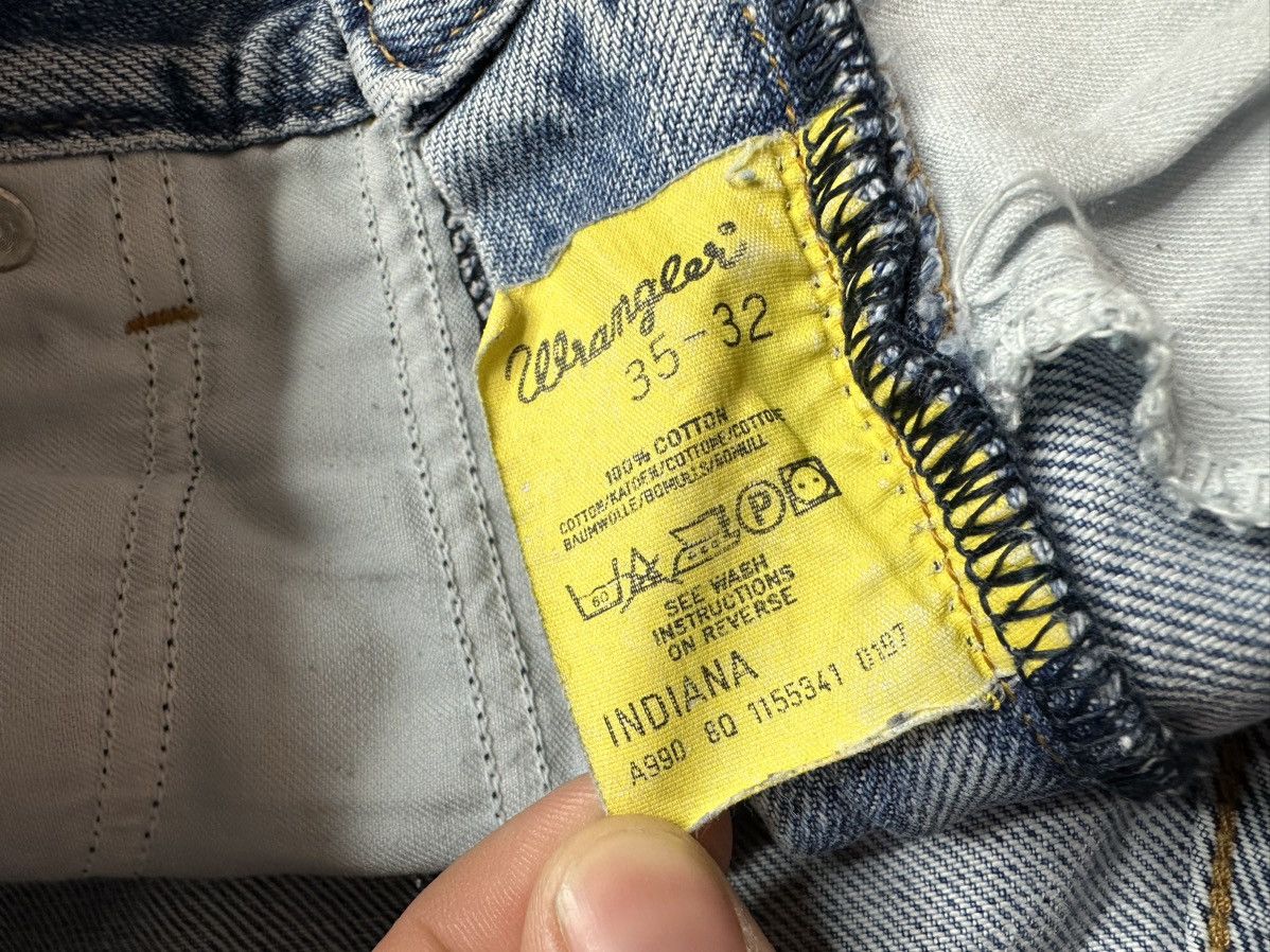 Wrangler Wrangler Denim Jeans Vintage StreetWear Rare Y2K Size US 32 / EU 48 - 7 Thumbnail