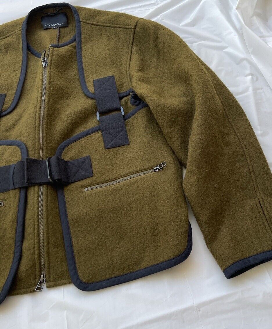 3.1 Phillip Lim 3.1 Phillip Lim wool Long Sleeve Zip Jacket Size US L / EU 52-54 / 3 - 2 Thumbnail